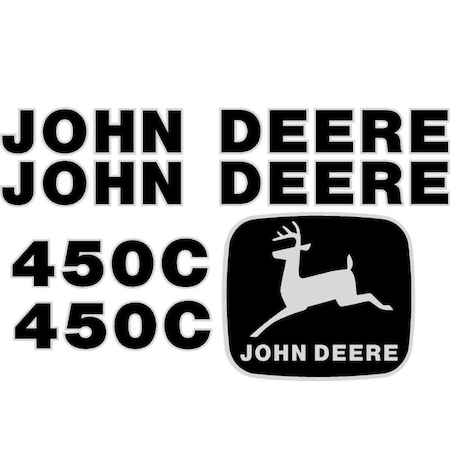 Aftermarket Decal Set JD450CDECALSET